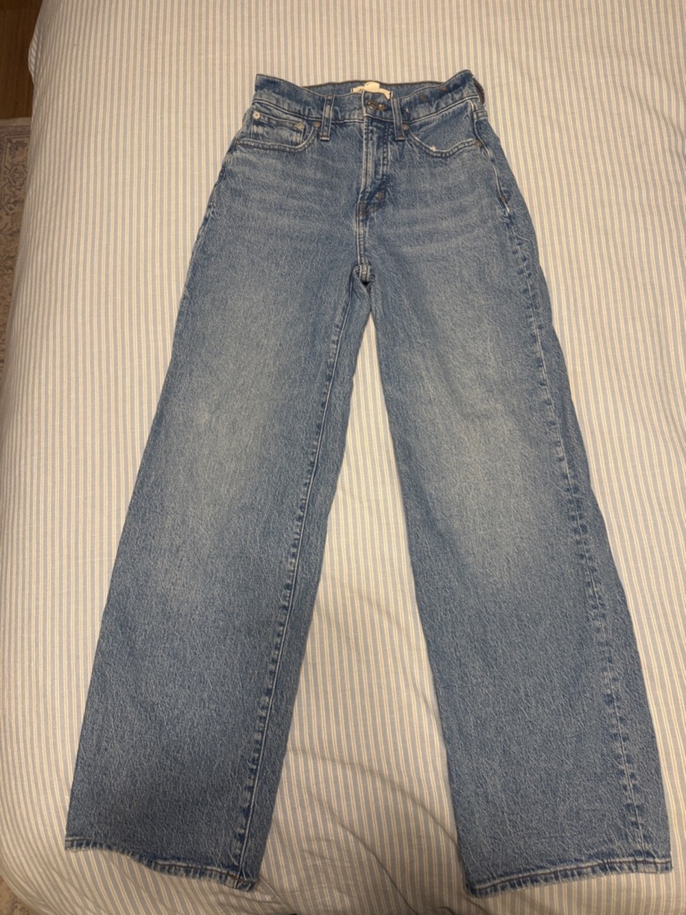 Madewell Light Blue Wide-Leg Jeans